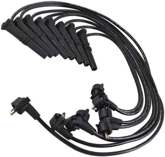 7mm Ignition Spark Plug Wires (8PC Set) for 1997-1998 Ford F250 for 1997-1999 Expedition for 1996-1997 Crown Victoria for 96-98 Lincoln Town Car for 96-97 Mercury Grand Marquis V8 4.6L