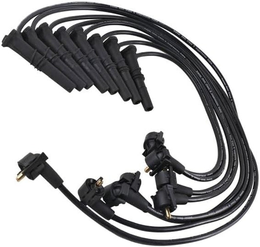 7mm Ignition Spark Plug Wires (8PC Set) for 1997-1998 Ford F250 for 1997-1999 Expedition for 1996-1997 Crown Victoria for 96-98 Lincoln Town Car for 96-97 Mercury Grand Marquis V8 4.6L