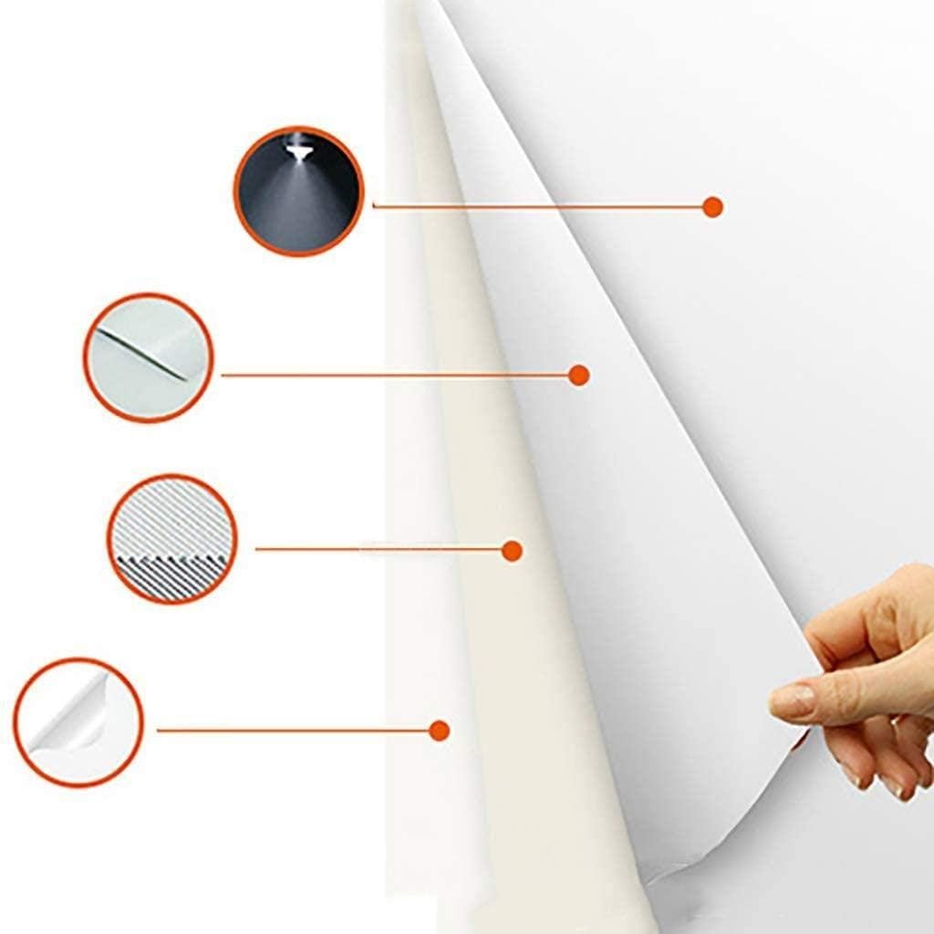 Wall-Mounted HD Manual Wrinkle-Free Manual Screen Self-Locking Screen Projector Screen, for Home Theater Classroom Or Office Presentation (16:09 84inch)