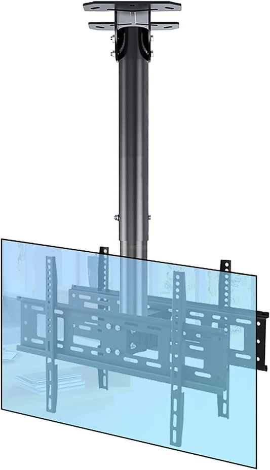 Universal TV Stand tv Wall Mount Dual TV Ceiling Mount, Fits 32-55inch LED Sn Display, Tilt, Swivel and Height Adjustable TV Bracket, Easy to Assemble (Size : 0.5-1m)