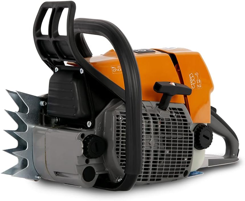 92cc G660 Holzfforma Gasoline Chain Saw Power Head 54mm Bore All parts are compatible with MS660 066 Chainsaw Normal Handle Bar
