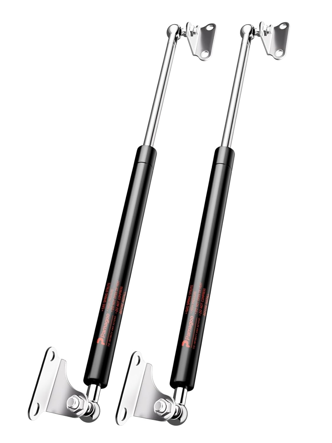 36 Inch 120 Lb(96-132lbs) 534N Gas Struts for Heavy Lid, Rv Storage Bed Lift Heavy Duty Shock，36'' Spring Kit with Mounting Brackets, 2pack