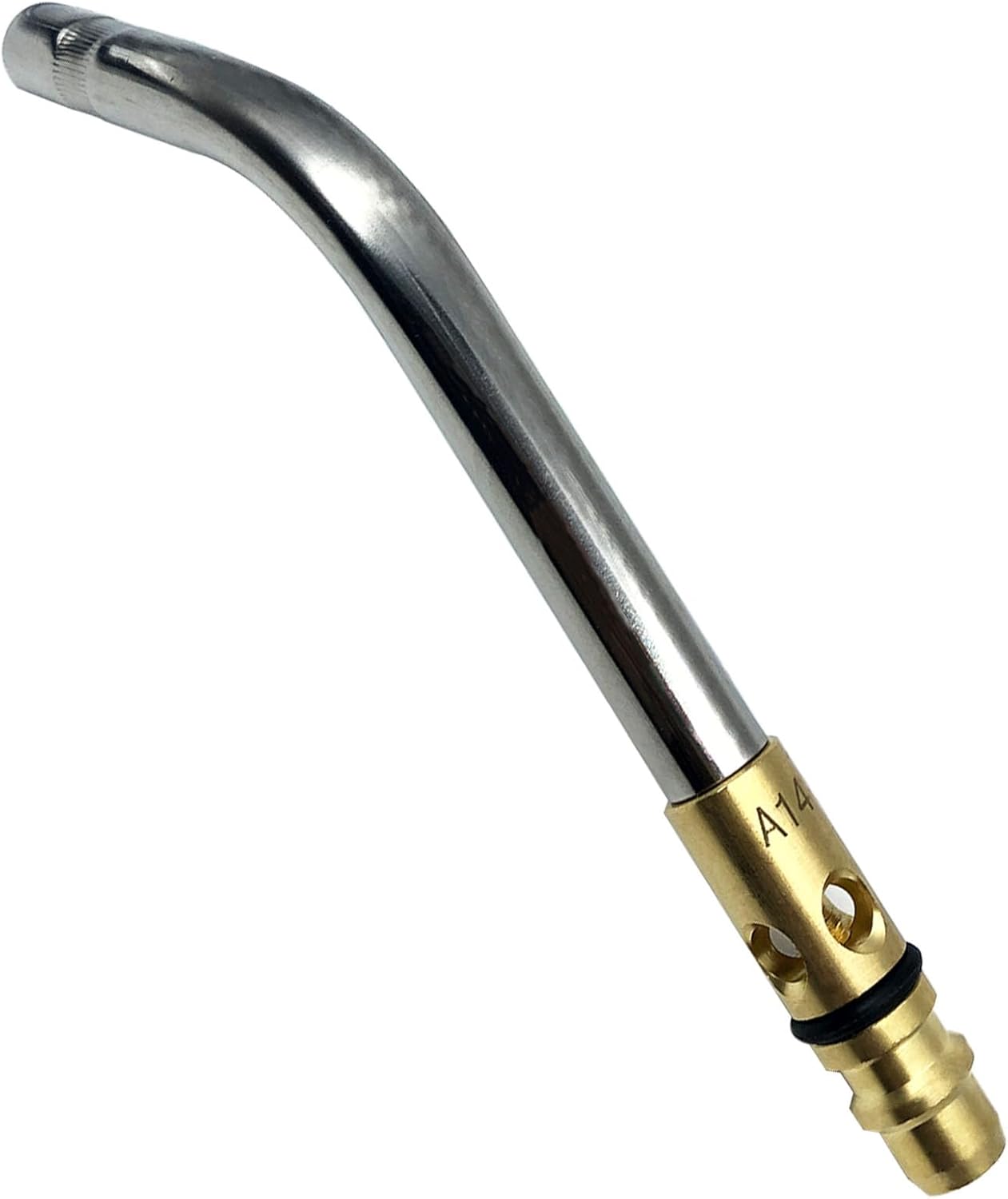 0386-0106 A-32 3/4" Air Acetylene Torch Tip for Turbo Torch G-4 or PLF-A5 Handles, Soft Solder 4 to 6", Silver Braze 1-1/2 to 4", Manual Lighting, Quick Connect, Removable Orifice Screw