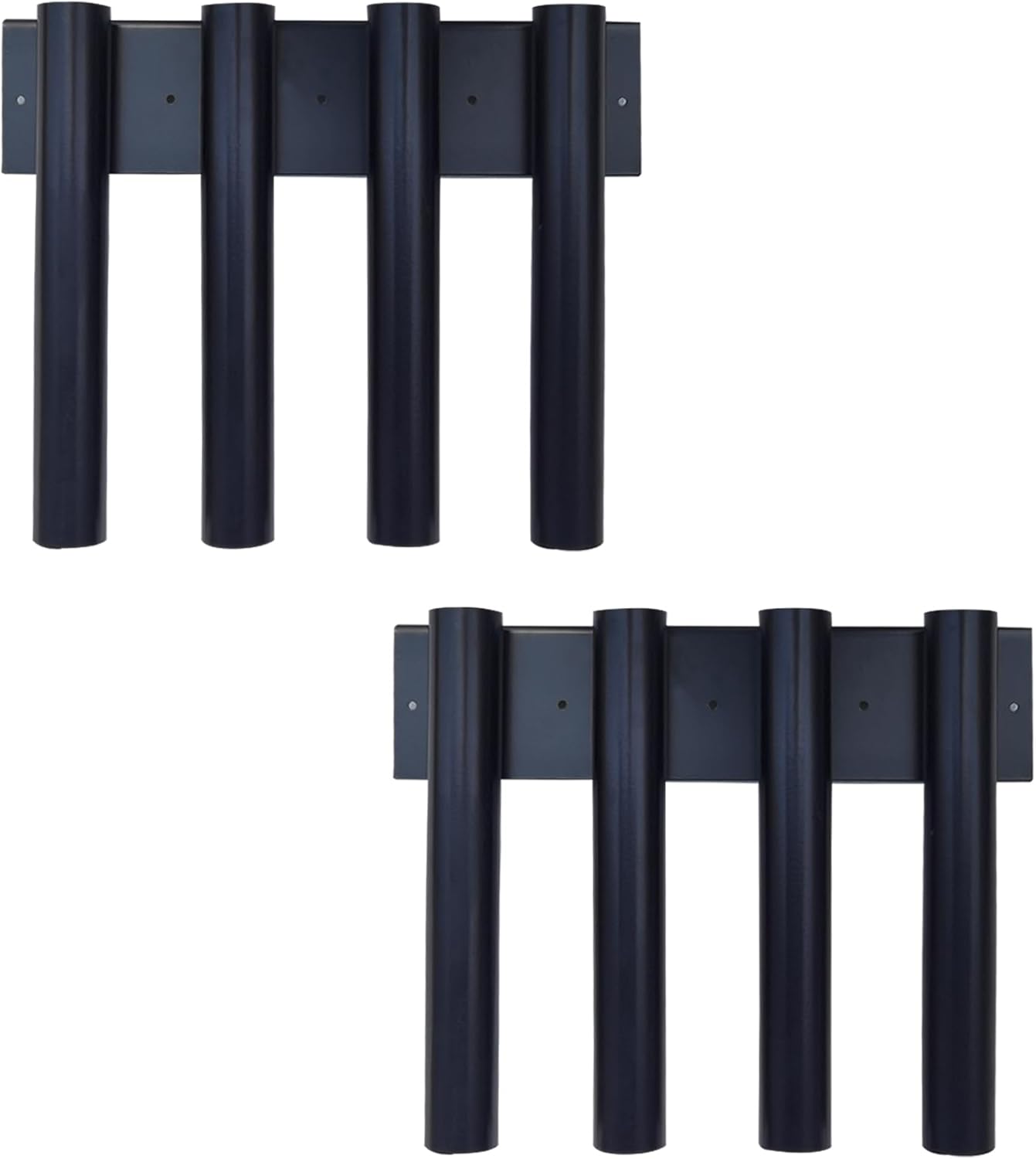 8-hole Shovel Holder for Truck, Shovel Mount 8 Holes in 2 Groups, Heavy Duty Trailer Tool Rack for Trimmer, Rake, Lawn, Landscape Hand Tools (Bed & Box Mount) (8 Holes Bed Muont Upgrade)
