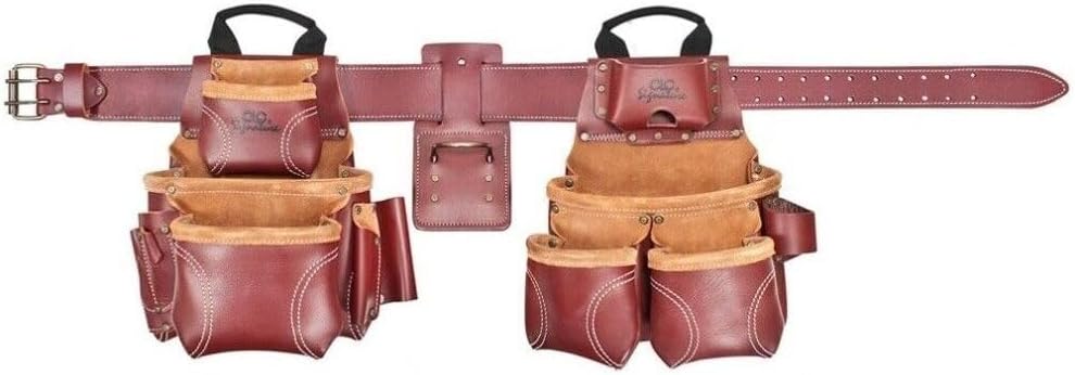 CLC Custom Leathercraft 21453 Signature Elite Heavy Duty Leather Combo System, 18 Pocket
