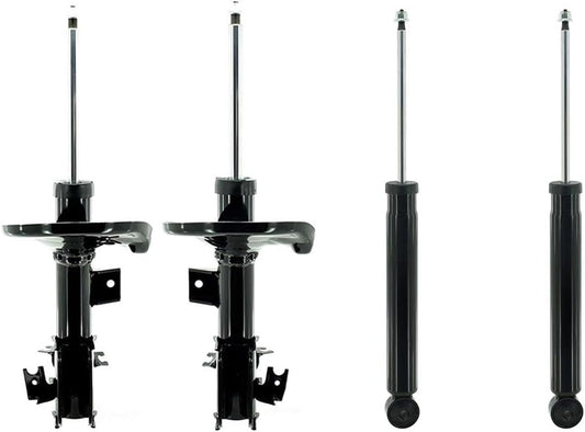 Struts and Shocks Complete Assembly - Front Rear Shock Absorber Suspension Strut Assembly Pair Set for Suzuki Kizashi 2.4L 2010 2011 2012 2013 - Brhaspatip,4PCS