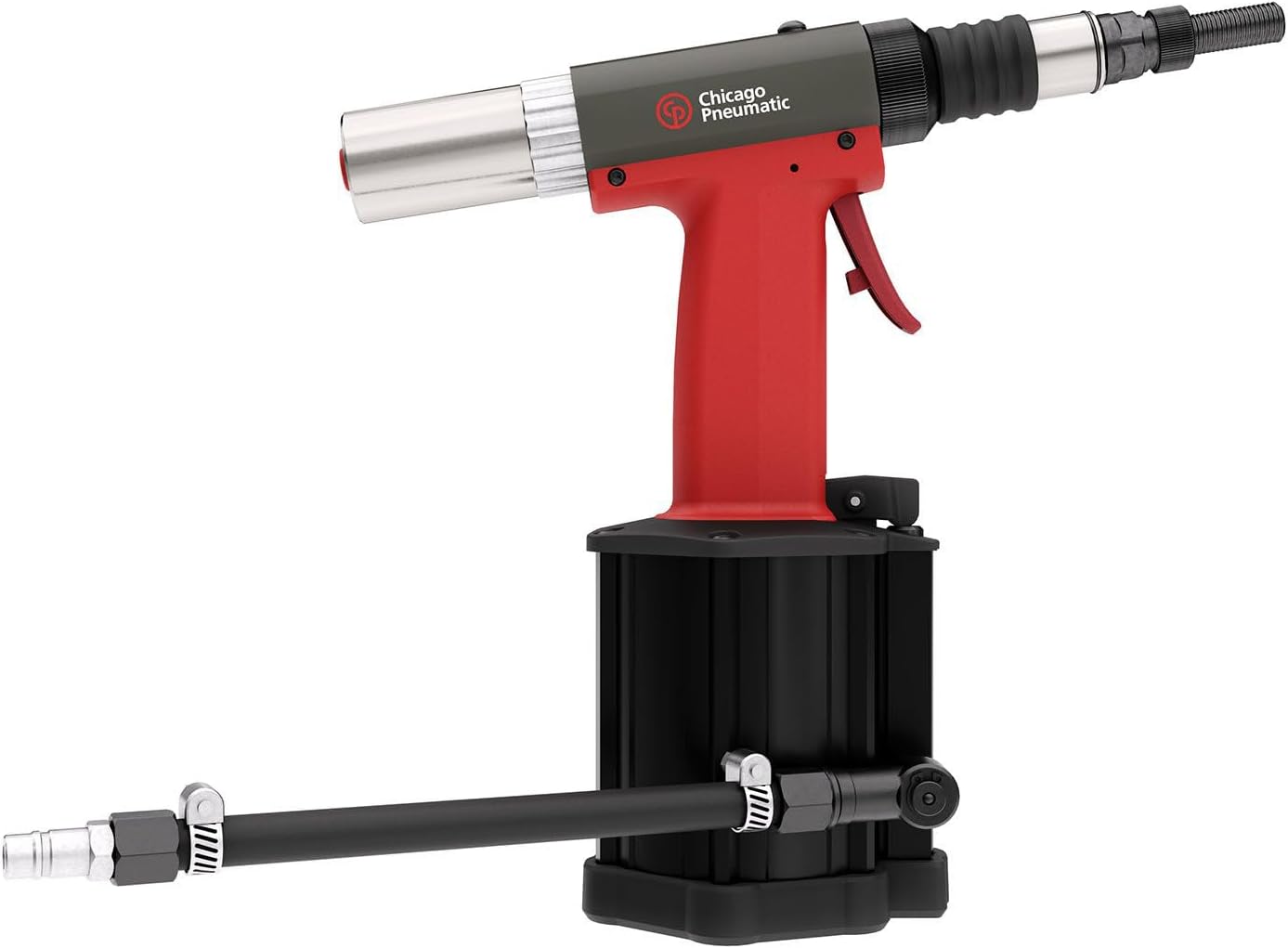 Chicago Pneumatic CP9882 - Air Riveter, Mechanic Tools, Construction, Home Improvement, Air Gun Tool, Blind Rivets, Max Rivet Size 3/16 Inch / 4.8 mm, Pulling Force 2200 lb / 1000 kg