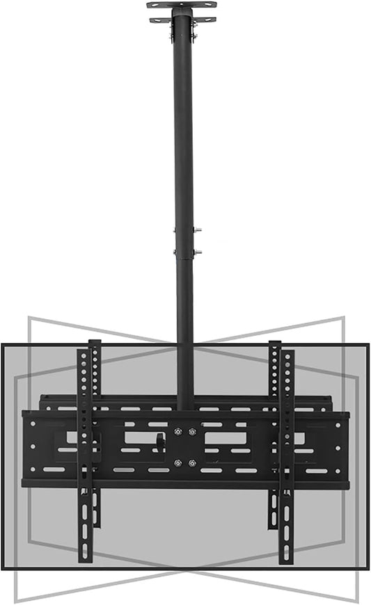 Universal TV Stand tv Wall Mount Double Sn Ceiling TV Mount, 360° Swivel and Tilt Ceiling TV Bracket, Fit Most 40-70 Inch LCD Flat Sn and Curved TVs (Size : 1m) (4m)