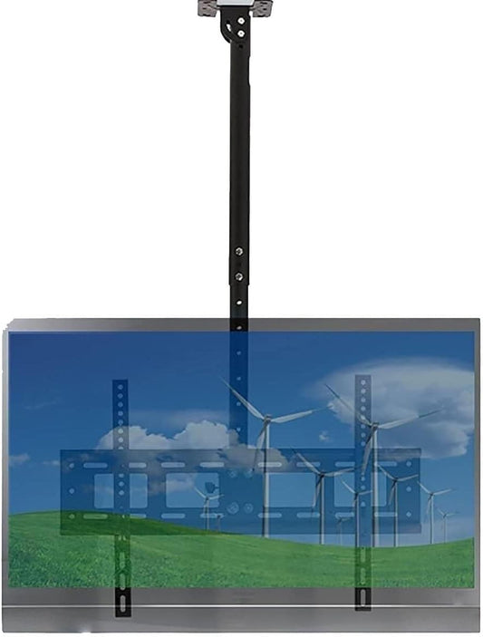 TV Mount Stands TV Wall Mount Ceiling TV Mount Bracket,Full Motion 360 Deg Rotation Tilt Swivel TV Mount,Can 90° Flip Down,65,155cm
