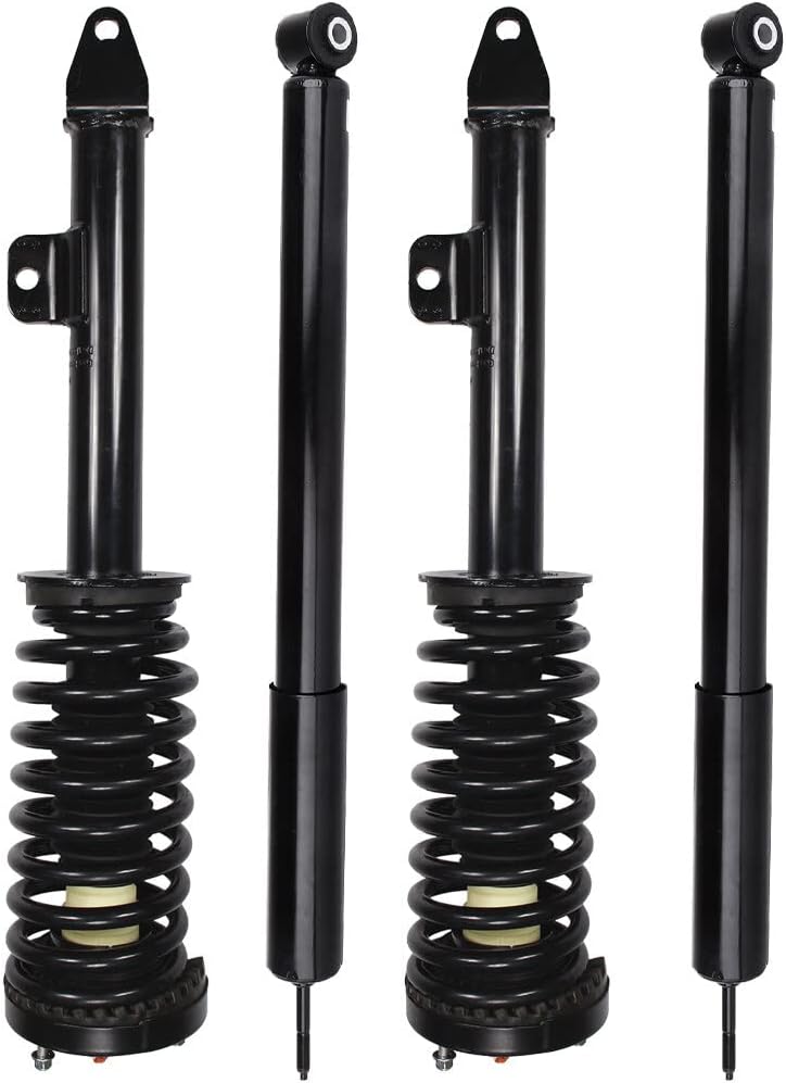 SCITOO Front and Rear Shock Absorber Assembly Fit for 2005-2010 for Chrysler 300, 2006-2010 for Dodge Charger, Complete Shock and Strut Assembly Kit Fit for 172248 5797 4PCS