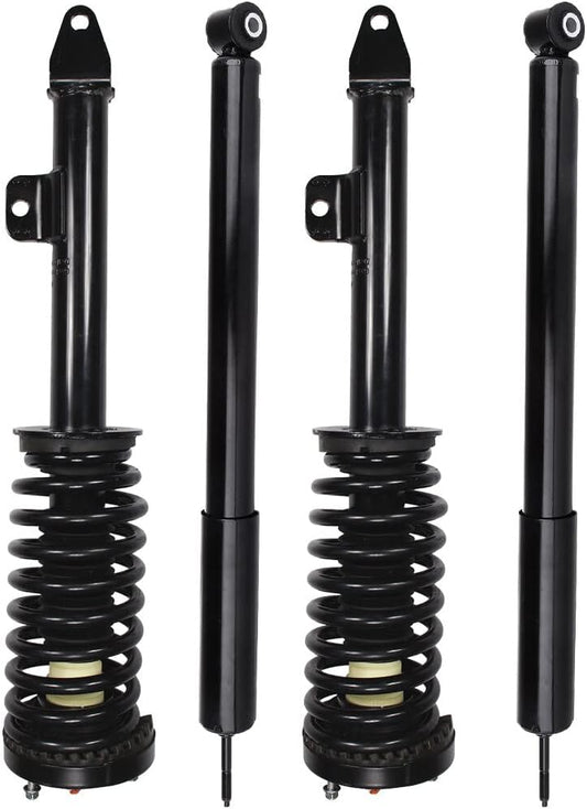SCITOO Front and Rear Shock Absorber Assembly Fit for 2005-2010 for Chrysler 300, 2006-2010 for Dodge Charger, Complete Shock and Strut Assembly Kit Fit for 172248 5797 4PCS