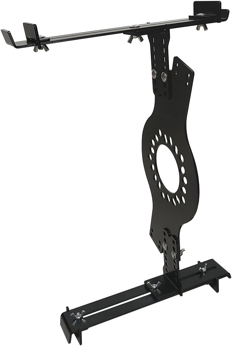Wheel Fitment Simulator Tool, 14"-22" Tire Rim Size Measuring Mockup Offset Tool, Wheel Offset Measuring Tool, 5 Lug Metric