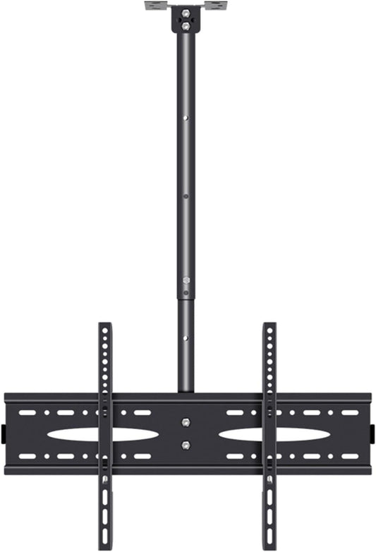 Adjustable Ceiling TV Mount Bracket,Adjustable LCD TV Ceiling Mount for 40-75 Inch Flat Panel TVs, Max Weight 110 Lbs(500-3000mm)