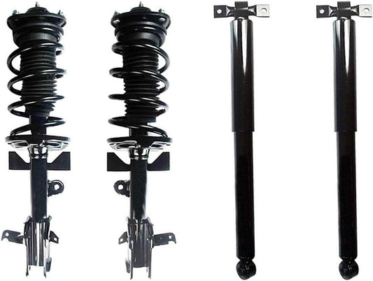 (4) Struts Shocks Kit, Front and Rear Shocks and Struts Complete Assembly Shocks and Struts Full Set Replacement for Odyssey 2017 2016 2015 2014 2013