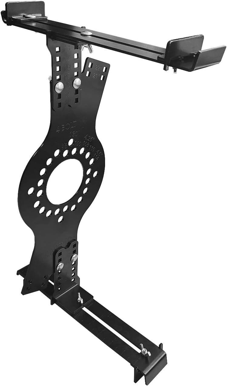 Wheel Fitment Tool, 14"- 22" Wheel Fitment Simulator Tire/Rim Fit Size Measuring Mockup Tools, 4 Lug Pattern Car Wheel Offset Tool
