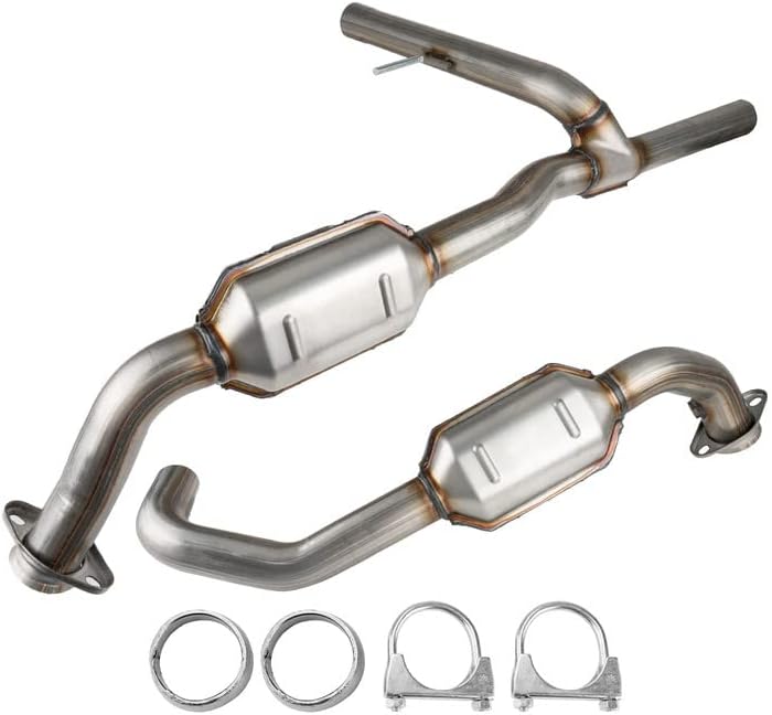 Catalytic Converter Flex Exhaust Pipe Replacement for 1997-2001 Camry 1999-2001 Solara 2.2L Replace 0995701, 326145, 0965701, 55537, 40244, 58052,88082 (EPA Compliant)