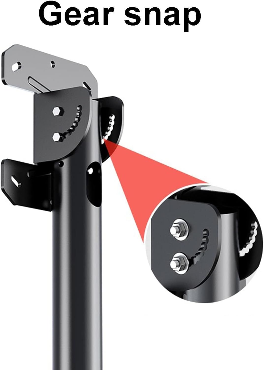 Ceiling TV Mount Bracket - Adjustable TV Ceiling Mount, for 32-75 Inch TV, Tilt and Swivel, Height Adjustment, Swivel and Tilt TV Mount