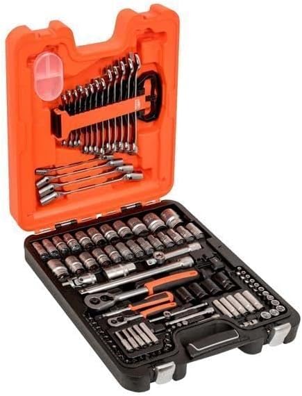 Bahco S106 Socket & Spanner Set, Metric 1/4" & 1/2" Drive, 106 Pieces