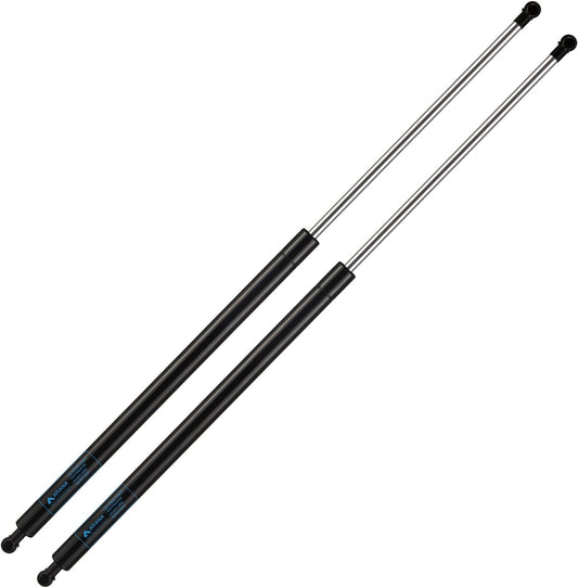 ARANA SF280M300 28 inch 300Lb Gas Struts Spring Shocks 28 inch 1335N Lift Support for Super Heavy-Duty Sled Trailer Tonneau Cover Trap Door Murphy Bed Truck Cover with 13mm Ball Sockets, Set of 2