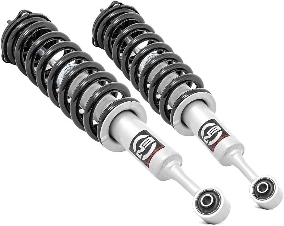 Rough Country 2" Loaded N3 Leveling Struts for 2005-2023 Toyota Tacoma - 501075