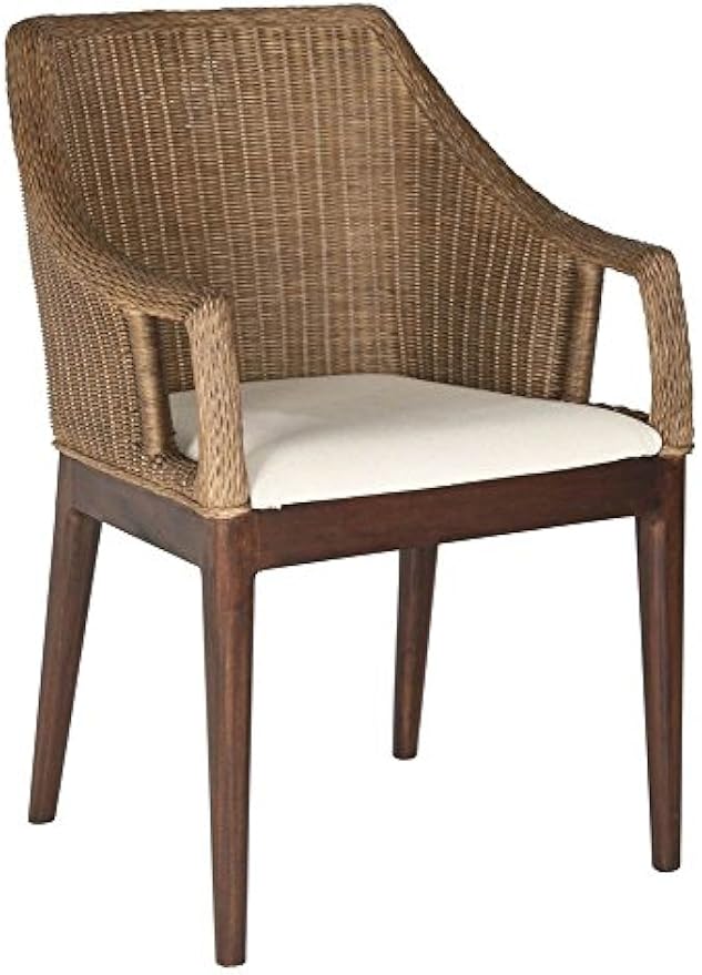 SAFAVIEH Home Collection Enrico Arm Chair, Brown