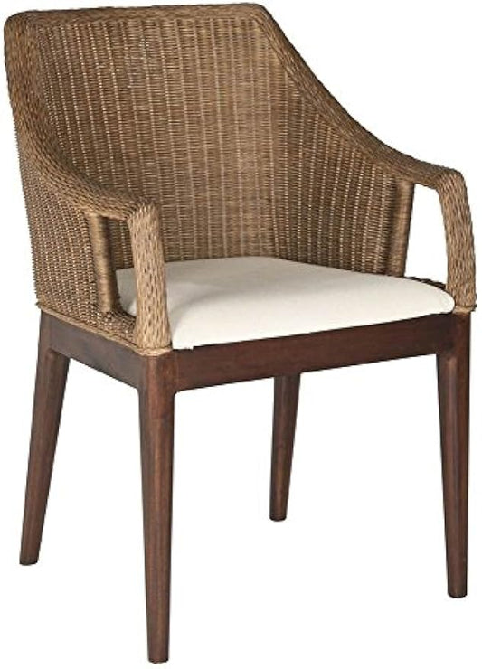 SAFAVIEH Home Collection Enrico Arm Chair, Brown