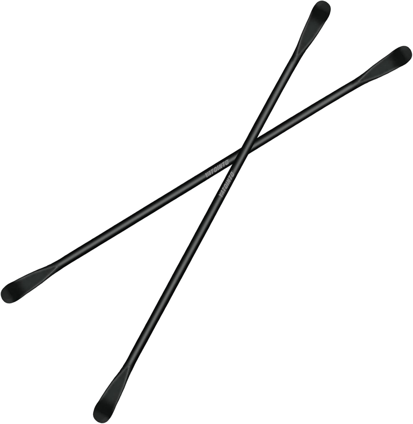 2Pcs Tire Mount and Demount Iron,Tire Bars for Semi Tires,Tire Changing Removal Tool for Tubeless Tires,Tire Spoons for Garage, Farm,Workshop,39 in X 4/5 in, Black