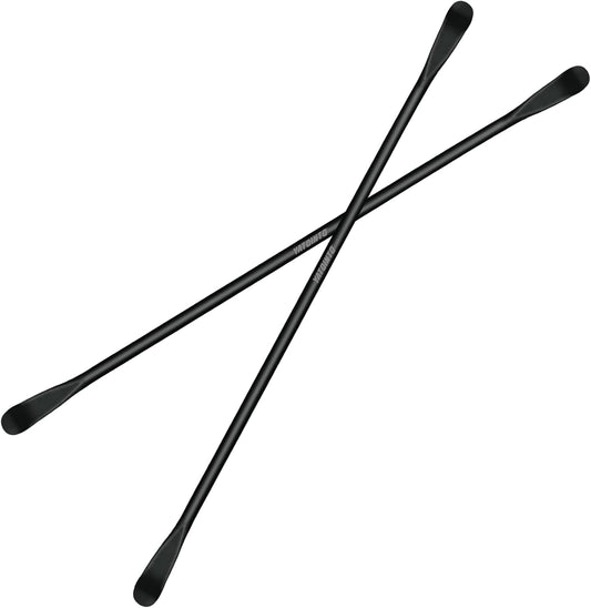 2Pcs Tire Mount and Demount Iron,Tire Bars for Semi Tires,Tire Changing Removal Tool for Tubeless Tires,Tire Spoons for Garage, Farm,Workshop,39 in X 4/5 in, Black