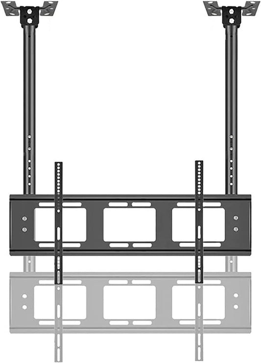 Universal TV Stand TV Ceiling Mount Bracket, Double Bar Adjustable Tilt TV Bracket, Suitable for 55-86 Inch Large LED Sns, VESA 800x400mm (79)