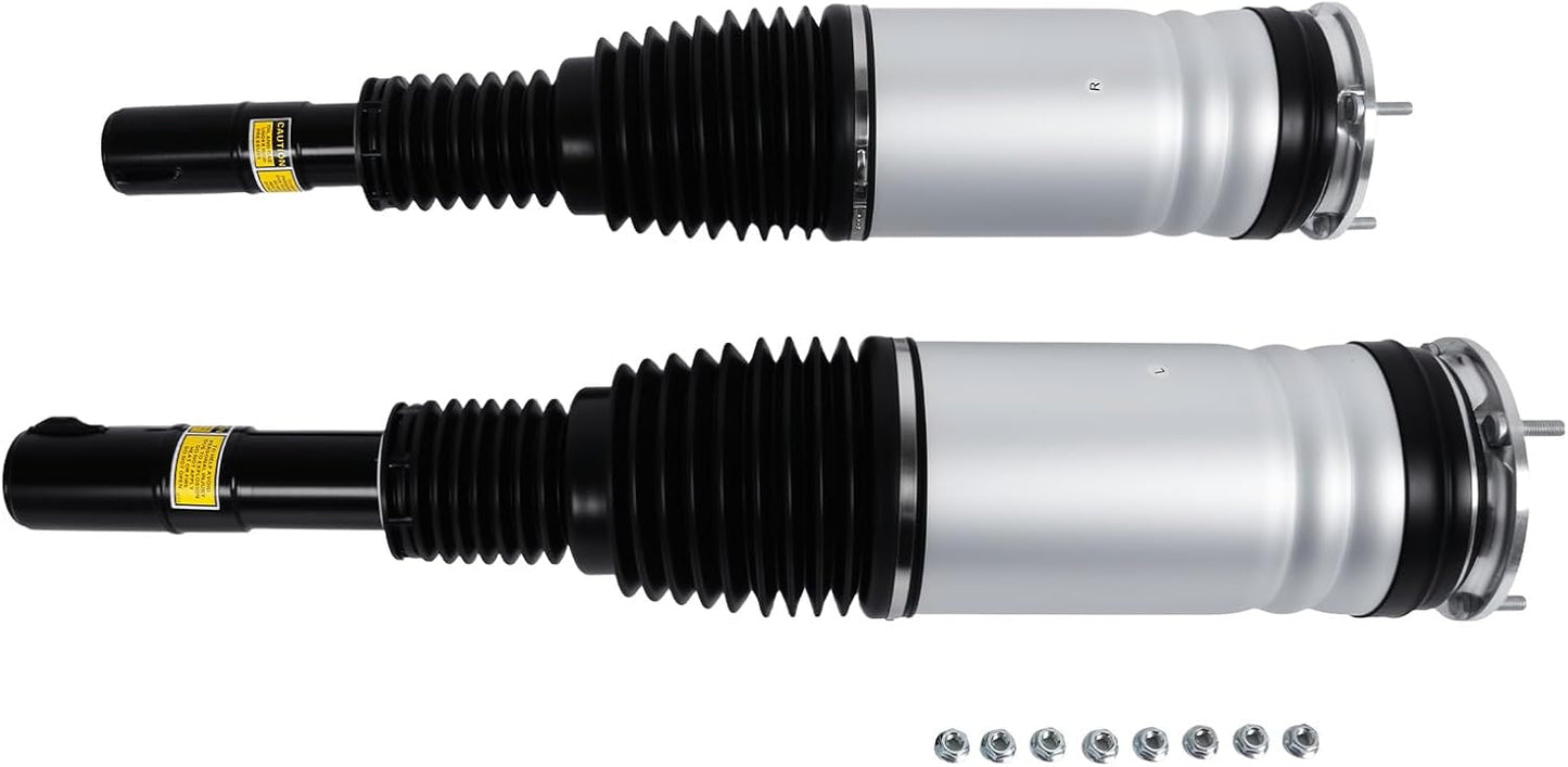 2pcs Front Air Suspension Shock Struts Compatible with Porsche Panamera 2010-2013 3.0L 3.6L 4.8L Replaces 97034305207