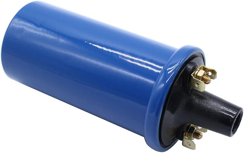 1 PCS SHLPDFM ZS172 Blue 12v Ignition Coil with 3.3 Ohms 043905115C 113905115 00012 Fits for VW Beetle Bus Porsche 912 BMW 2002 Volvo 144