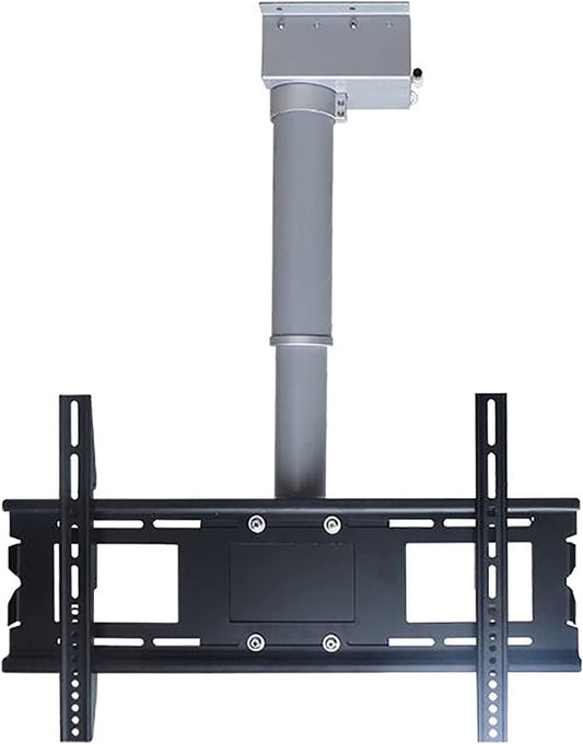 TV Wall Mount Motorized Adjustable Ceiling TV Mount,360° Swivel and Tilt Ceiling TV Bracket,Up to 88 Lbs,VESA 400x400mm TV Mount,1000mm