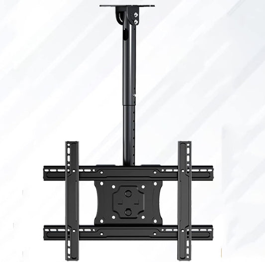 Ceiling TV Mount Bracket - Adjustable TV Ceiling Mount, for 32-75 Inch TV, Tilt and Swivel, Height Adjustment, Swivel and Tilt TV Mount