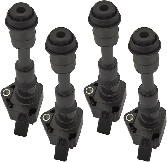 Amrxuts UF-756 4pcs Ignition Coil Packs for Volvo S60 S80 S90 V60 V90 XC40 XC60 XC70 XC90 2.0L L4 2015-2019 31312514, UF756, GN10907, 49180.