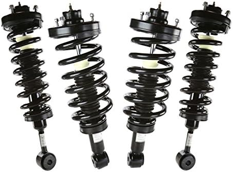 AutoShack Front & Rear Complete Strut & Coil Spring | Replacement for 2003-2006 Ford Expedition 2003-2006 Lincoln Navigator | 4-PC