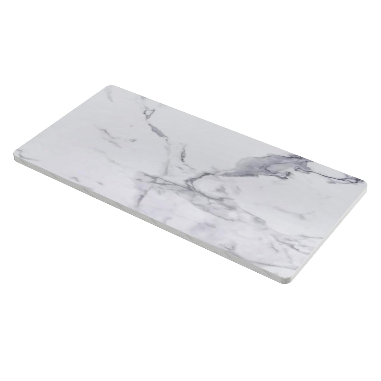 SANODESK Universal Tabletop 60"x24"x1" Thickness One-Piece Table Top Rectangular Particle Board for Standing and Home Office Desk Countertop DIY,Mahogany Desk Top