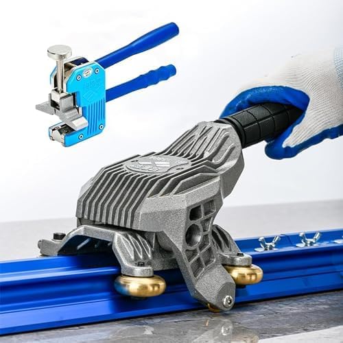 Tile Cutting Tool - Cutter Ceramic,Manual Tile Saw Accurate Tile cutting Tool for Up to 87in.With Carbide Cut-Off Wheels, Non-Slip Feet, Durable Rails for Professional Installers or Beginners