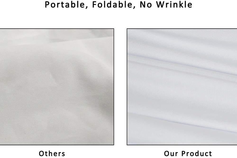100 Inch Portable Projector Screen, 16:9 Foldable HD Polyester Projection Screen for Outdoor, Home Theater, KTV, and Conference Room Use, No Wrinkle, Lightweight