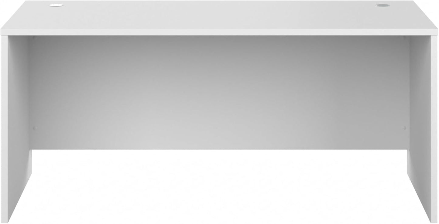 Bush Business Furniture Studio C 66W x 30D Office Desk in White