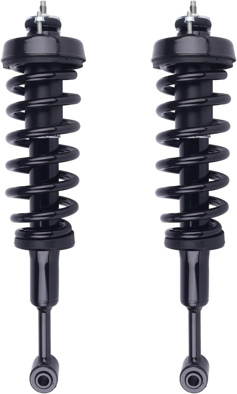 Autoround Pair 171124 Front Complete Shock Absorber Compatible with Ford Explorer/Mercury Mountaineer 2006 2007 2008 2009 2010 Left & Right Struts with Coil Spring Assembly