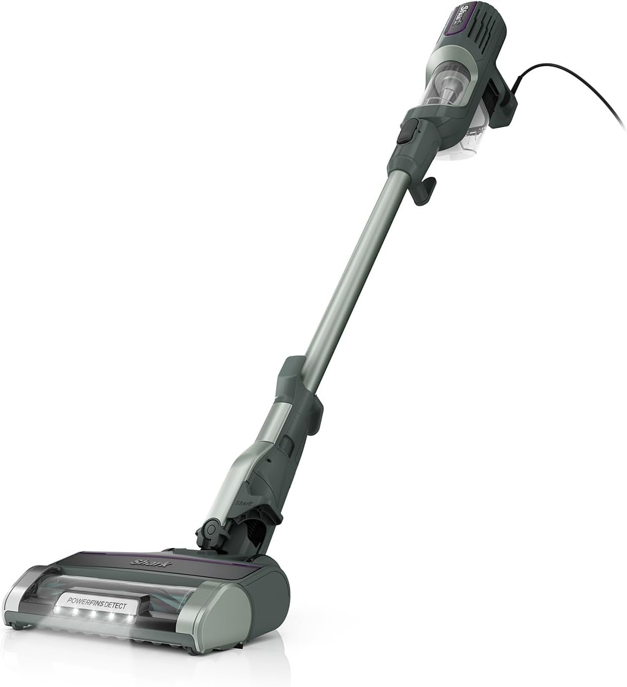 Shark POWERDETECT Ultra-Light Corded Stick Vacuum with DuoClean Technology, Self-Cleaning Brushroll for No Hair Wrap, Anti-Allergen Complete Seal, and Odor Neutralizer Technology, HZ4002