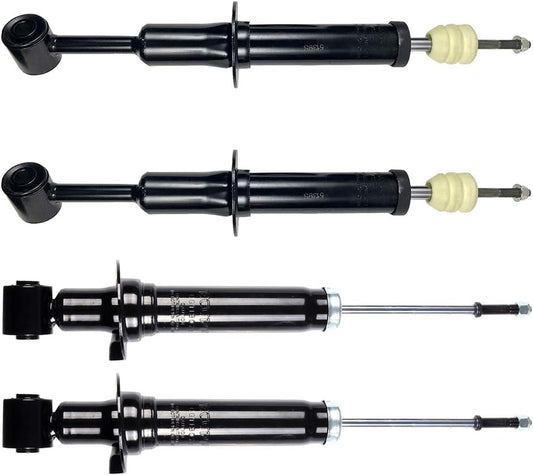 SCITOO Full Set Shocks for Explorer, Shocks Absorbers and Struts Fits 2006-2010 for Ford Explorer,07 08 09 10 for Ford Explorer Sport Trac,06 07 08 09 10 for Mercury Mountaineer Amortiguadores