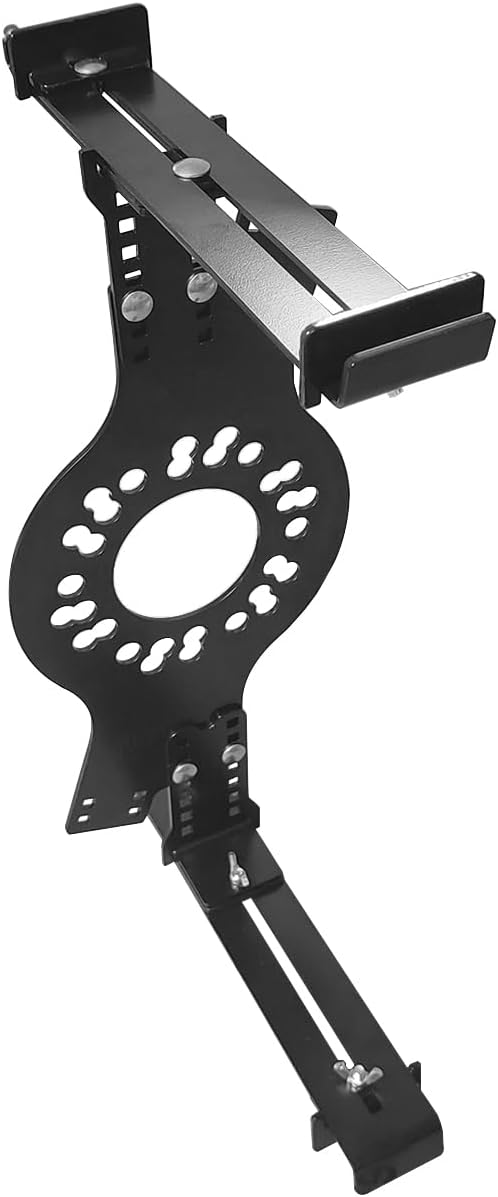 Wheel Fitment Tool, 14"-22" 6 Lug Pattern Wheel Fitment Simulator Tire/Rim Fit Size Measuring Mockup Tool, Practical Car Wheel Offset Measuring Tools