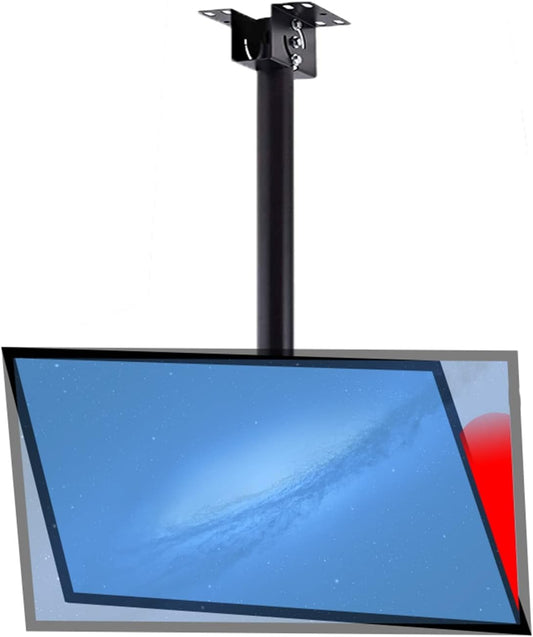 Universal TV Stand Ceiling Mount Tv Bracket, Hanging Full Motion TV Mount for 43-80 Inch TVs, Adjustable Height Telescoping Tilt and Swivel (Size : 3.6m)