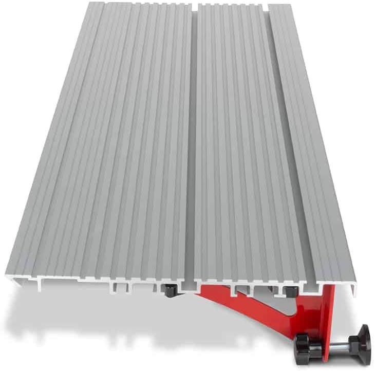 RUBI Tile Cutter Extension Table – Extra Work Surface for Large Format Tiles, Compatible with Multiple Electric Tile Cutters, 23 5/8" (600x280mm), Supports up to 33 lbs (15 kg)