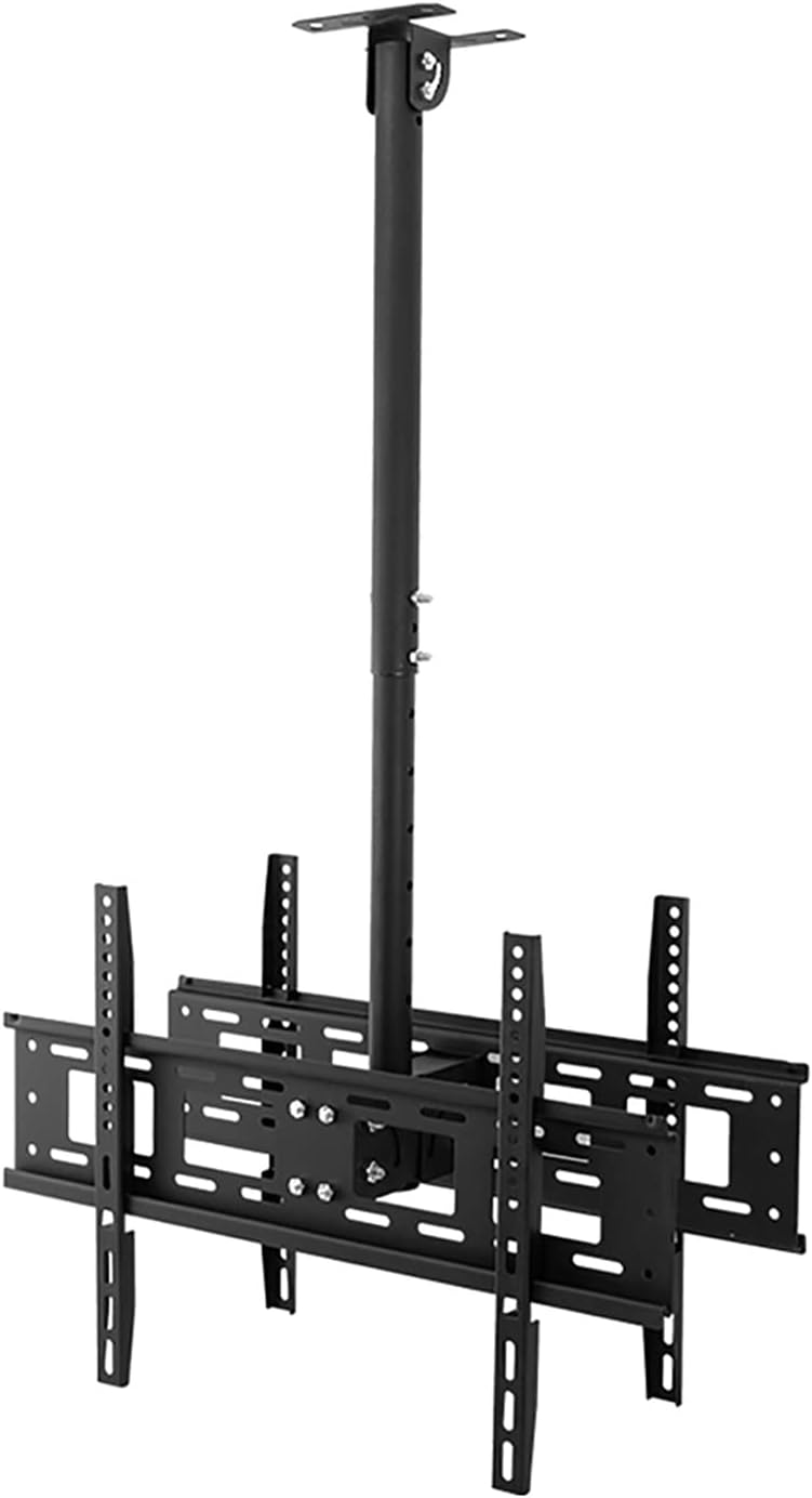 Table Top TV Stand,Double Sided Ceiling TV Mount Bracket, Telescoping Adjustable Height Pole, TV Wall Mount Bracket Fits 40-70 Inch Flat Sn TVs (to 12m)
