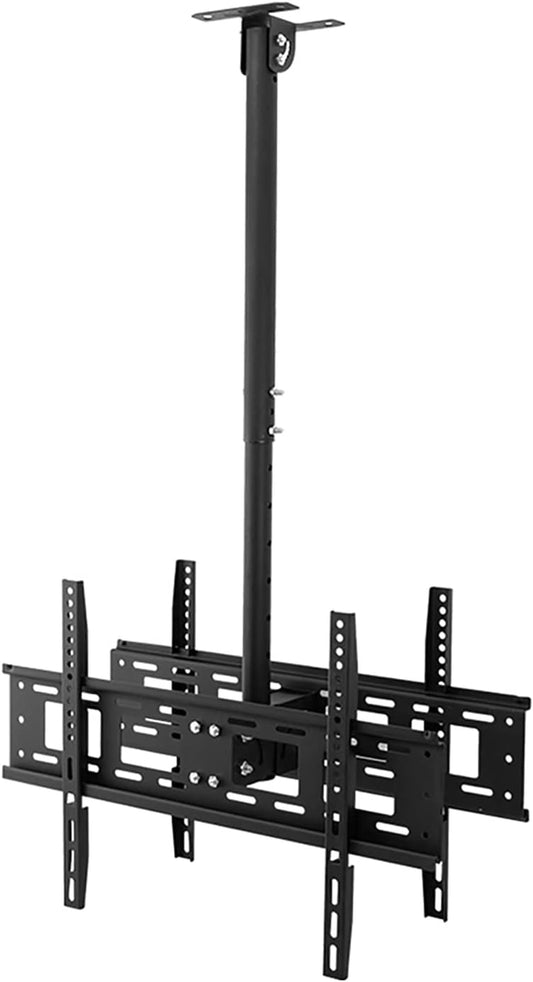 Table Top TV Stand,Double Sided Ceiling TV Mount Bracket, Telescoping Adjustable Height Pole, TV Wall Mount Bracket Fits 40-70 Inch Flat Sn TVs (to 12m)
