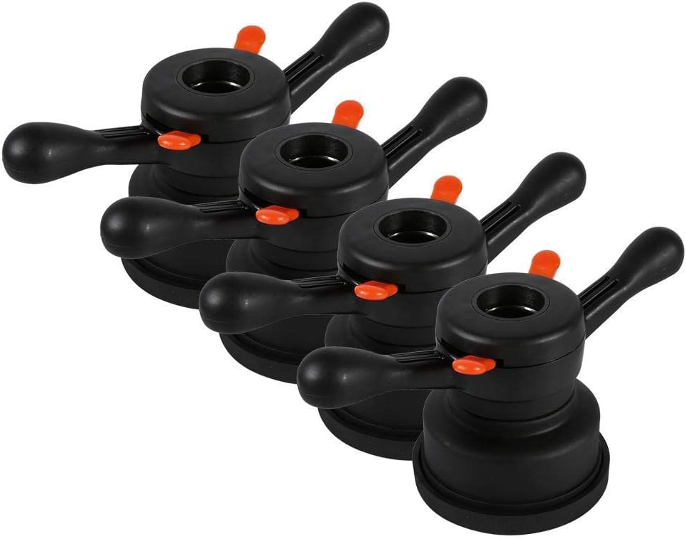 Wheel Balancer Parts Tire Change Tool 36/38/40mm 3/4mm Nut Wheel Balancer Quick Release Wing Nut & Pressure Cup Hub Tire Balancer Wing Nut(Thread Diameter 40mm, Pitch 3mm)