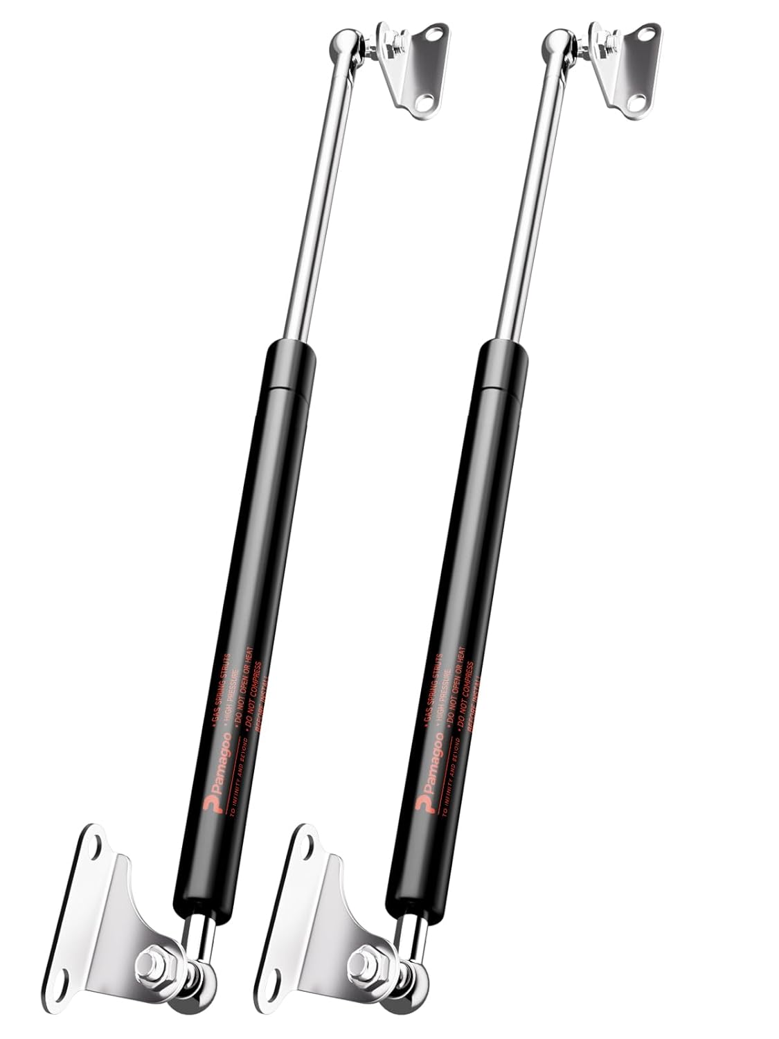 36 Inch 120 Lb(96-132lbs) 534N Gas Struts for Heavy Lid, Rv Storage Bed Lift Heavy Duty Shock，36'' Spring Kit with Mounting Brackets, 2pack