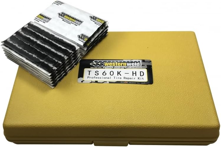 Sherco-Auto Tire Plug Kit 66 Piece - Pro Heavy Duty Flat Tire Repair Tool Kit - Fix for Car Truck Motorcycle ATV RV Jeep & More - All in One Puncture Repair Kit